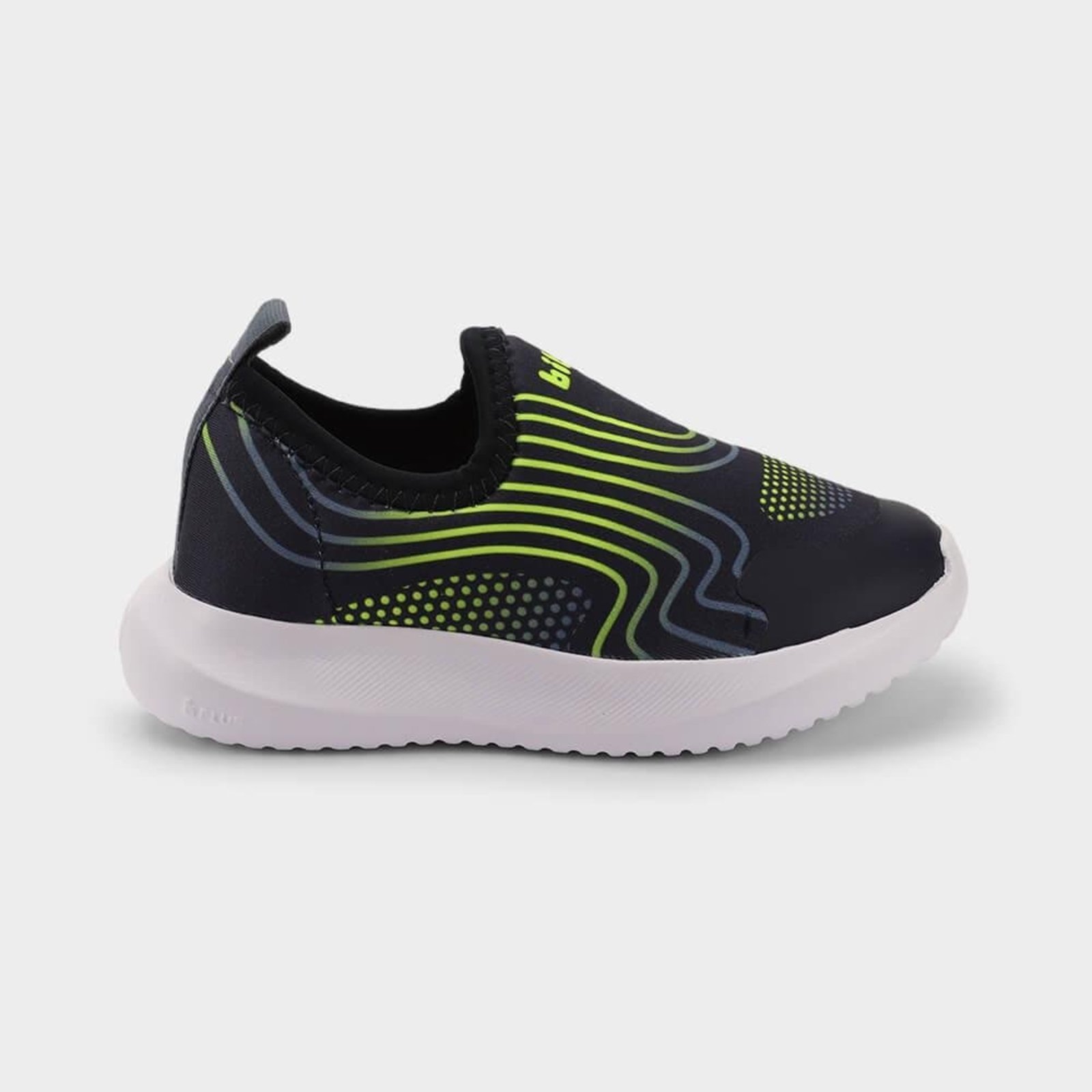 Infantil - Tênis Masculino Bibi Flash Azul-Marinho e Verde 18