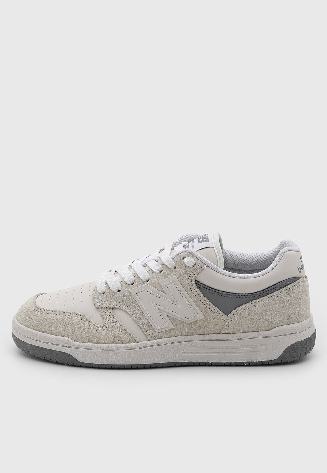 Tênis Unissex New Balance 480 Low Bege