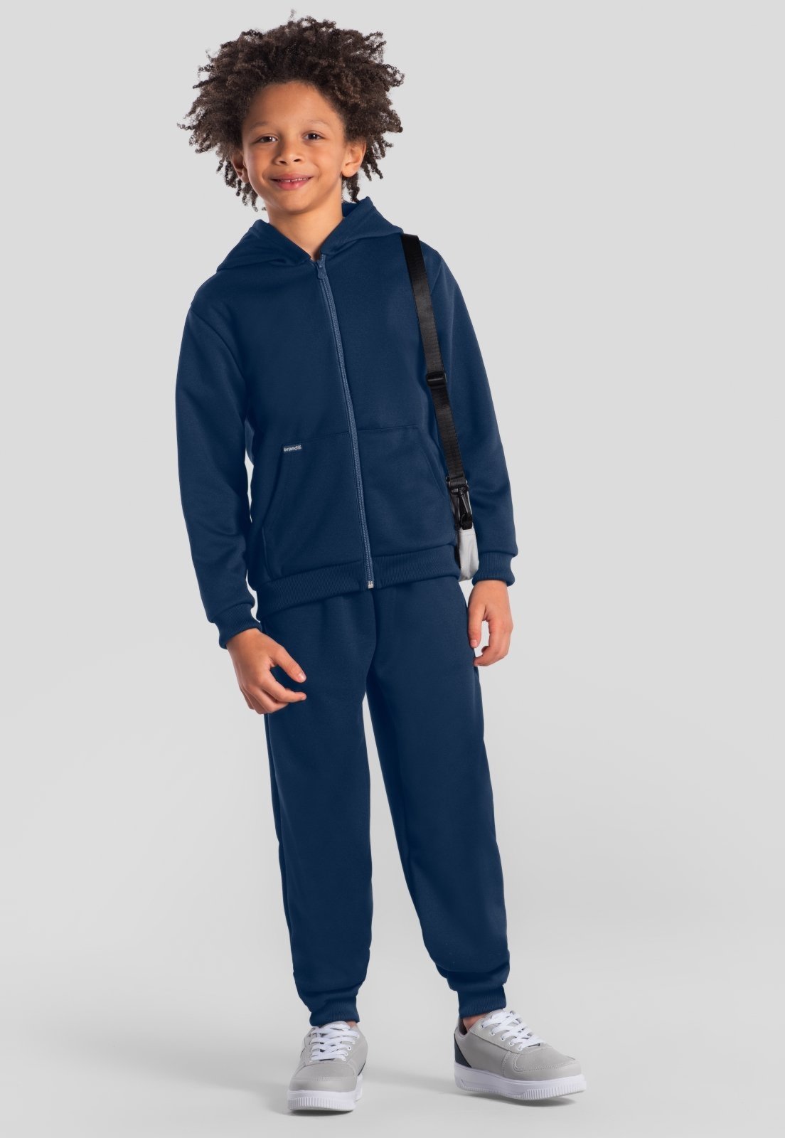 Infantil - Jaqueta menino em moletom sport Brandili