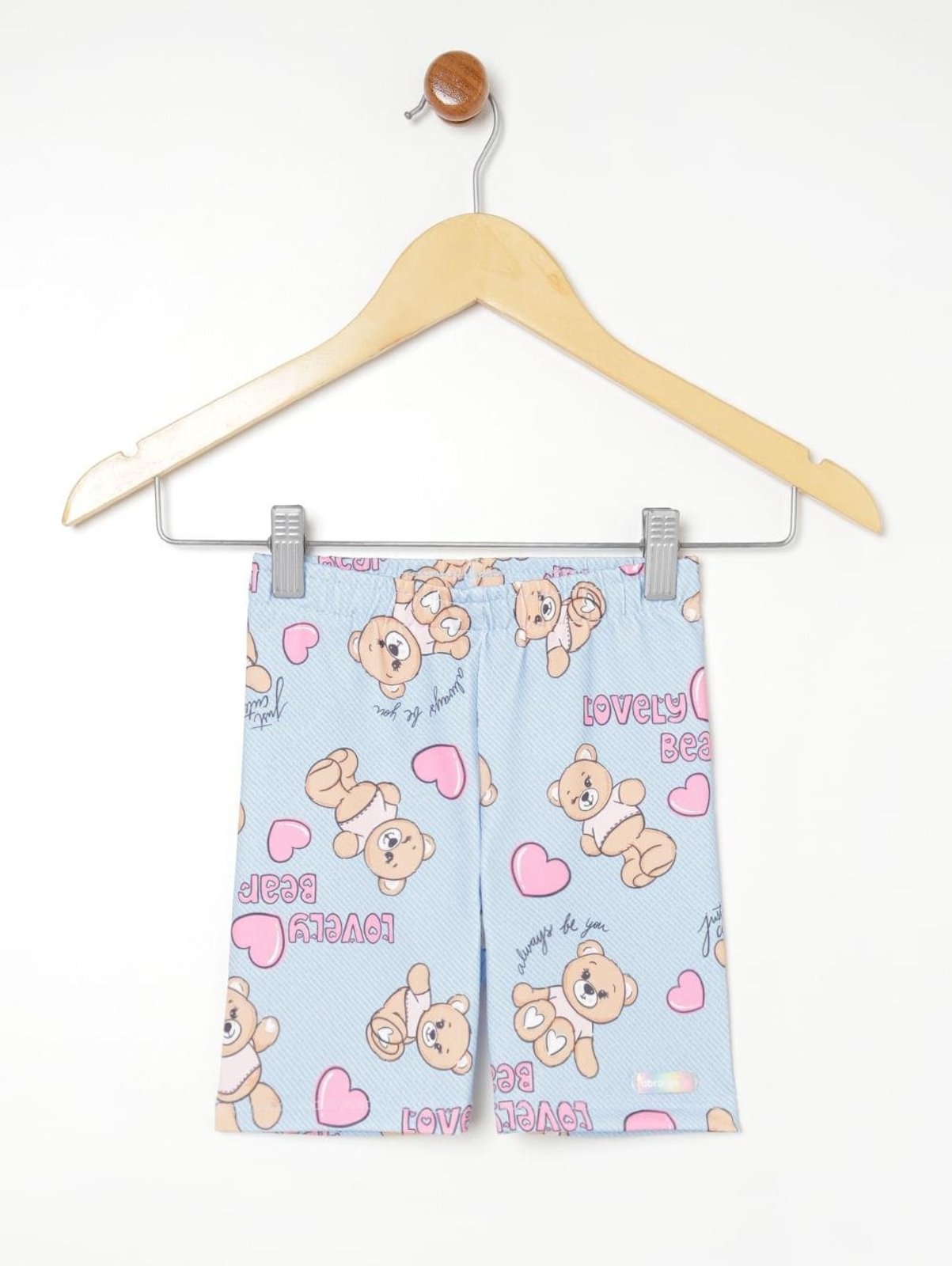 Infantil - Bermuda Para Menina - AZUL
