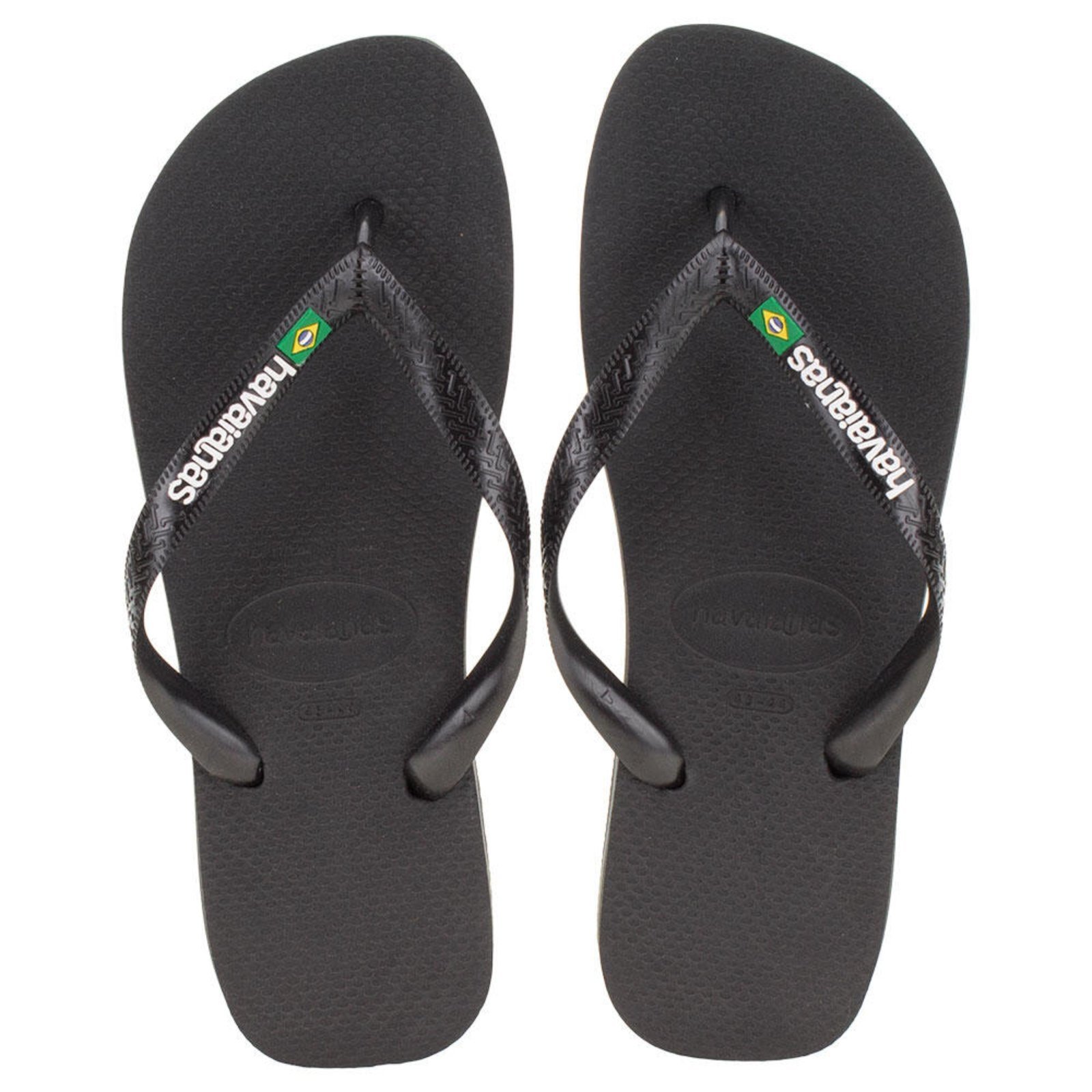 Vista 2 Chinelo Brasil Logo Havaianas - 4110850 0093206 preto Havaianas preto