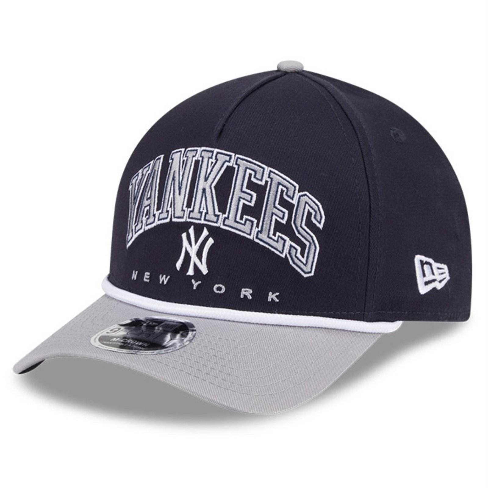 Bone New Era 9FORTY M-Crown A-Frame New York Yankees MLB Marinho