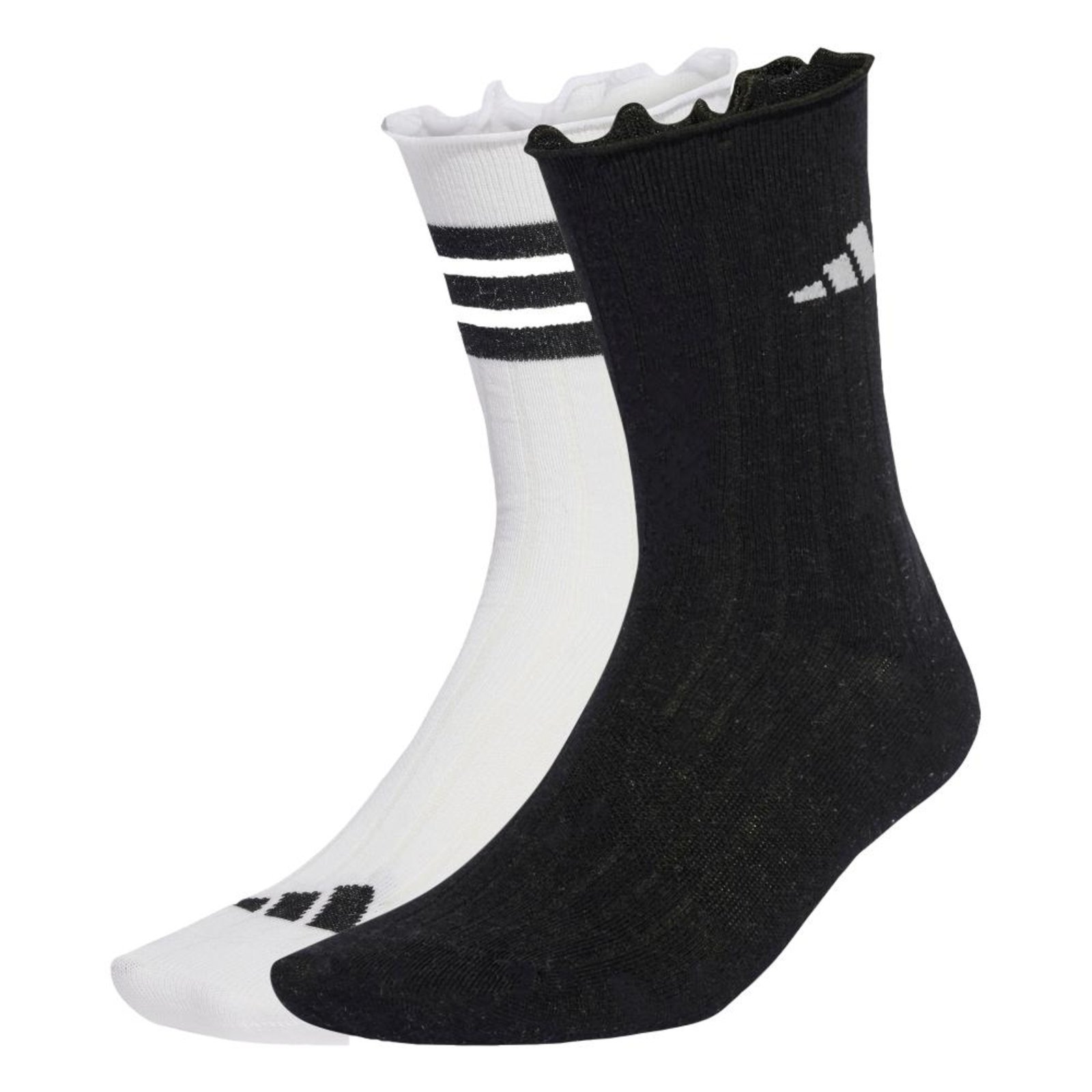 Glow Sock Pacote 2 pares adidas Sportswear Branco