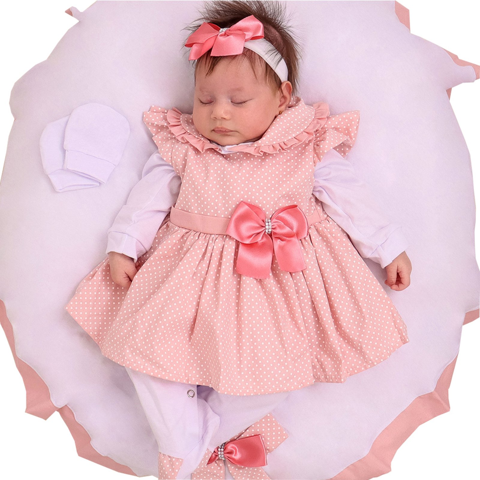 Infantil – Saída de Maternidade Sônia Enxovais Menina Maya Rosê