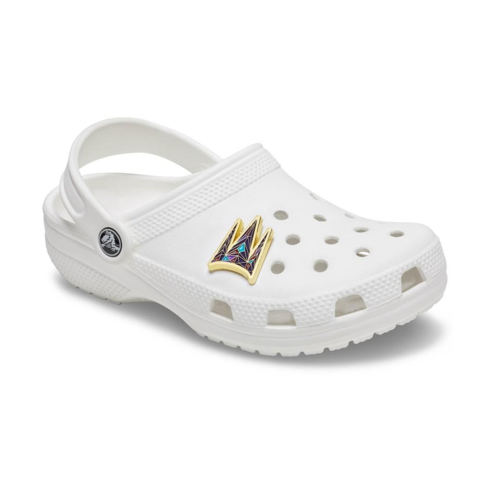 Vista 3 Infantil - Jibbitz™ Coroa Branca de Neve Crocs branco