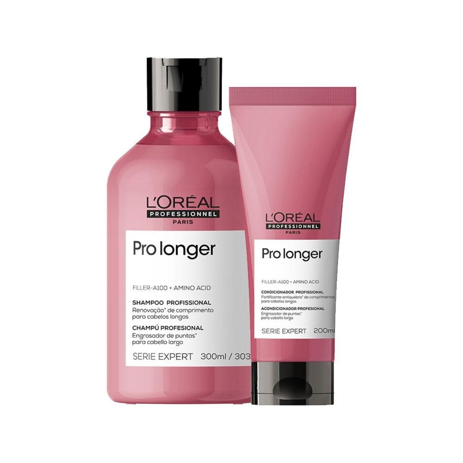 Kit L’Oréal Professionnel Serie Expert Pro Longer – Shampoo e Condicionador 200ml
