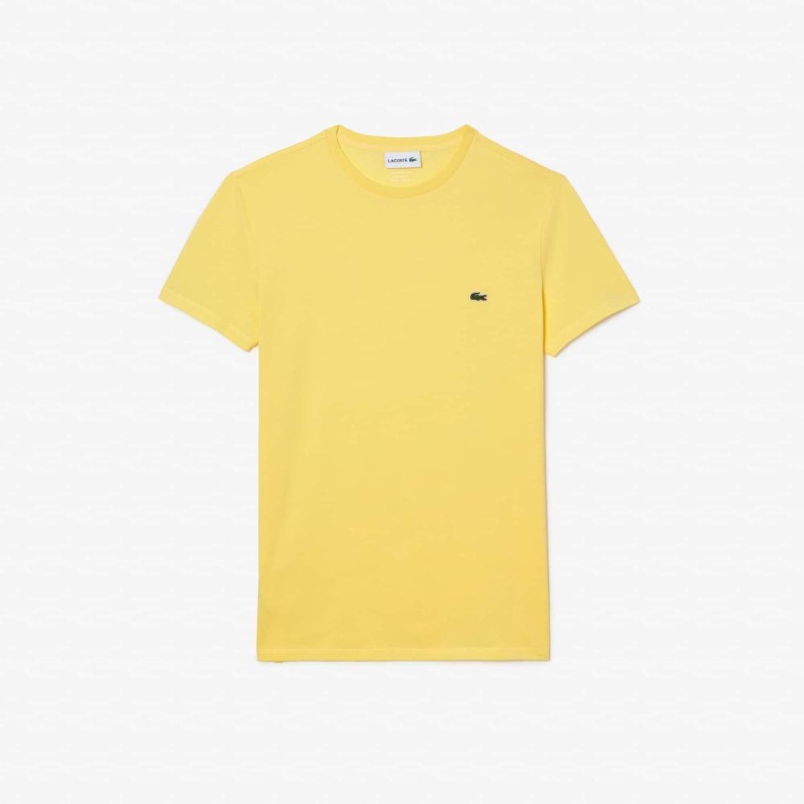 Camiseta de Algodão Pima Amarelo
