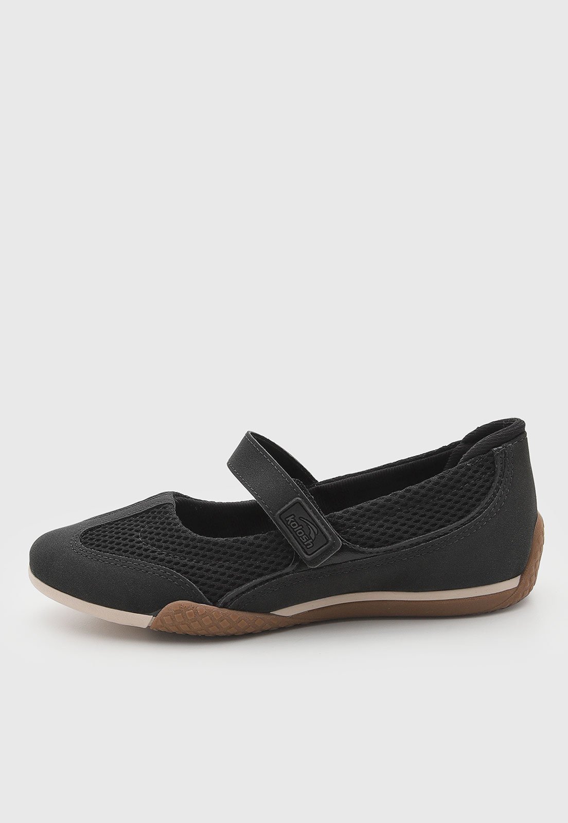 Tênis Feminino Kolosh Sem Cadarço Preto
