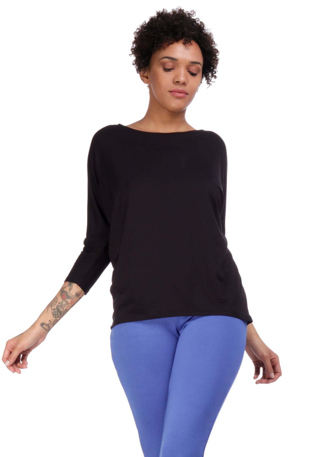 Blusa Morcego manga 3/4 Amazonia Vital