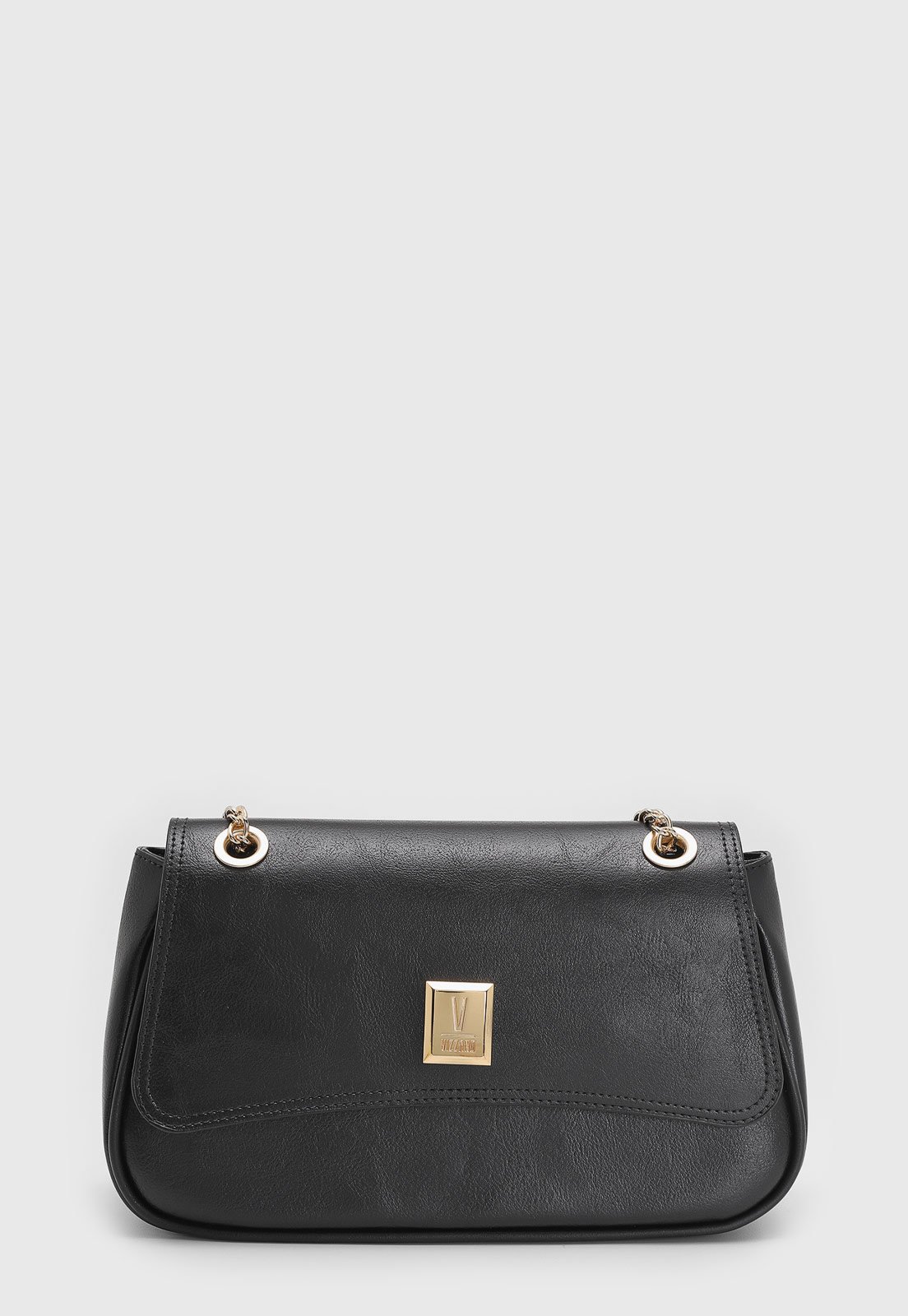 Bolsa Feminina Vizzano Alça Corrente Preta