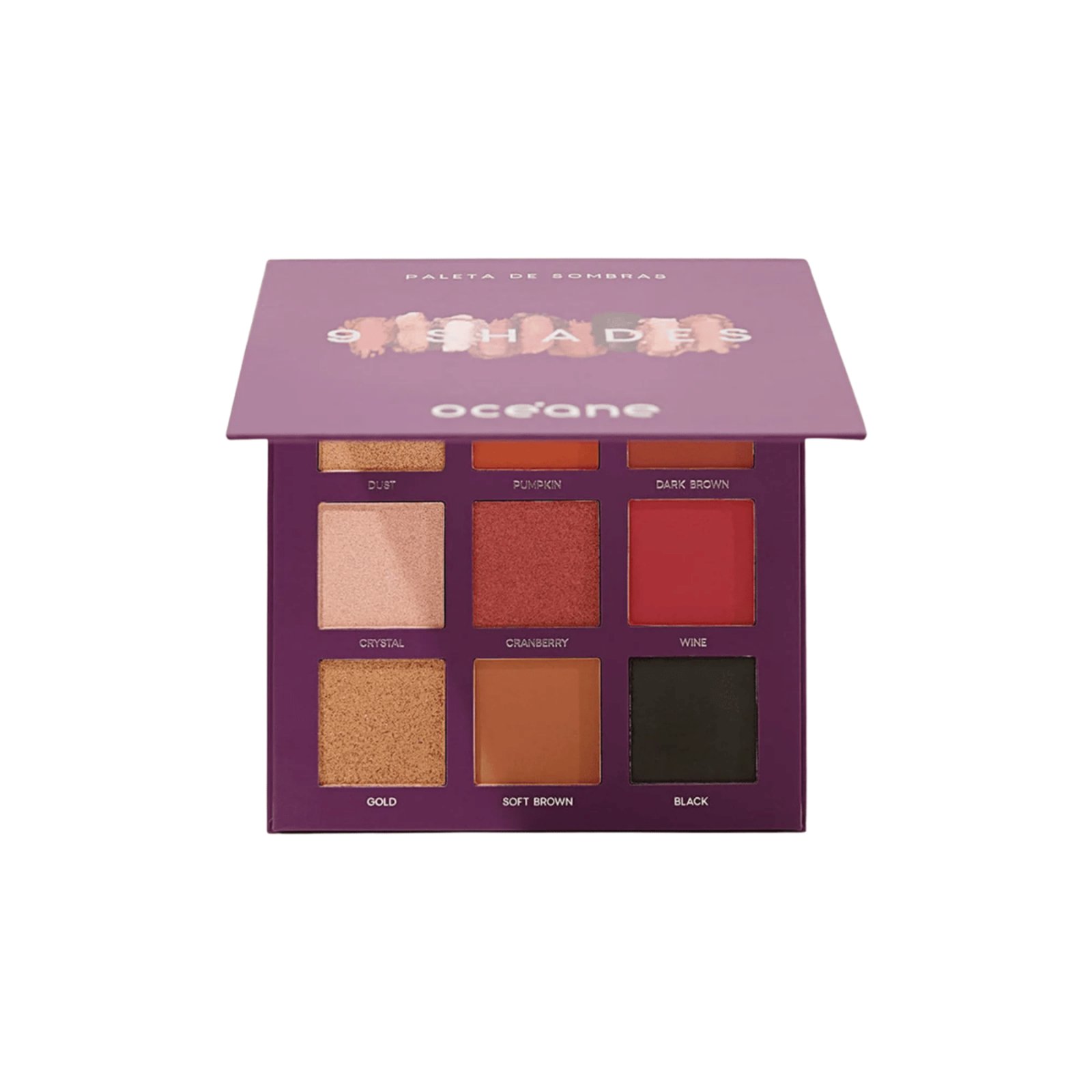 Océane Paleta de Sombras 9 Shades Purple 25g