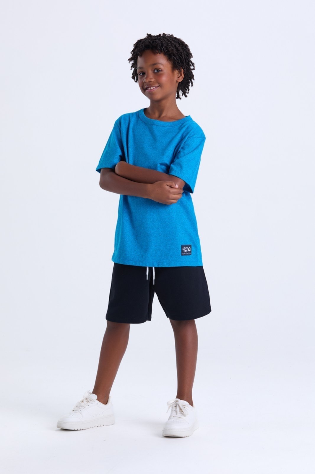 Infantil – Conjunto Básico Masculino de Verão Moulineblack – Vida Costeira