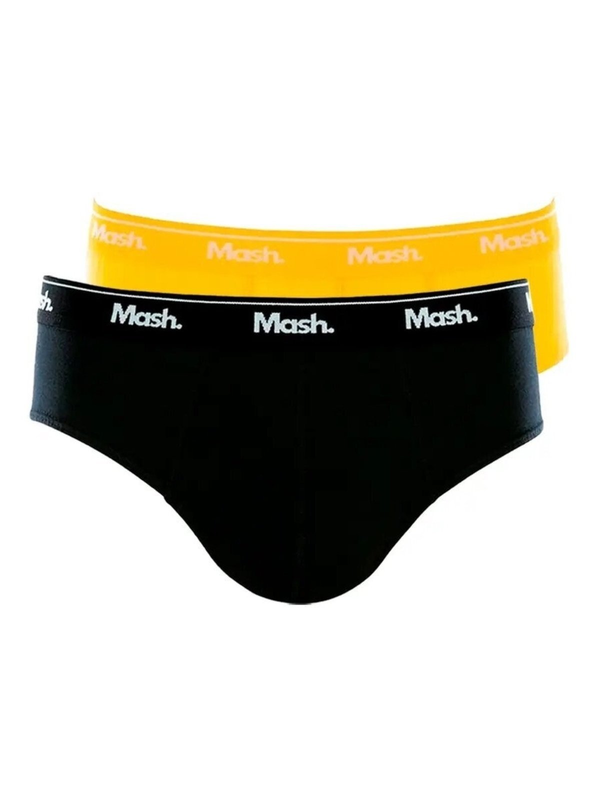 Kit com 2 Cuecas Slip Mash 073.58 Preto