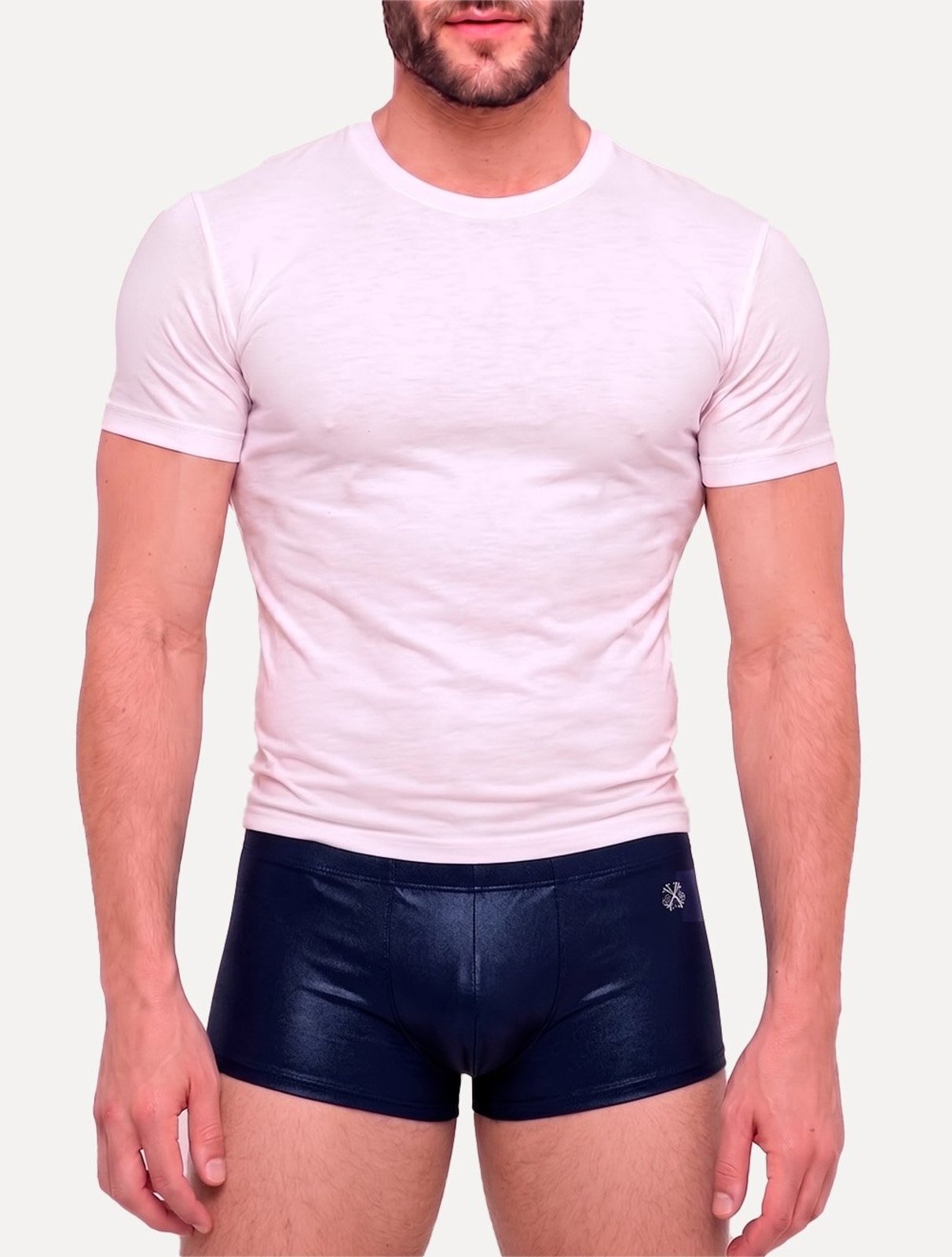 Sunga John John Masculina Jack Key Logo Lateral Azul Marinho