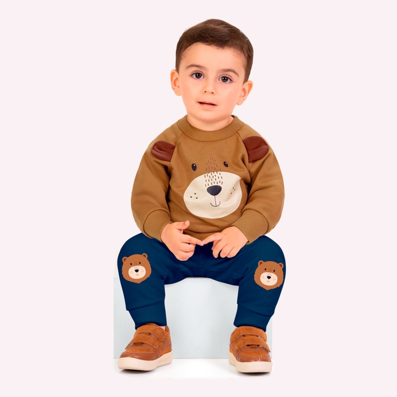 Infantil - Conjunto Menino Ursinho Kyly