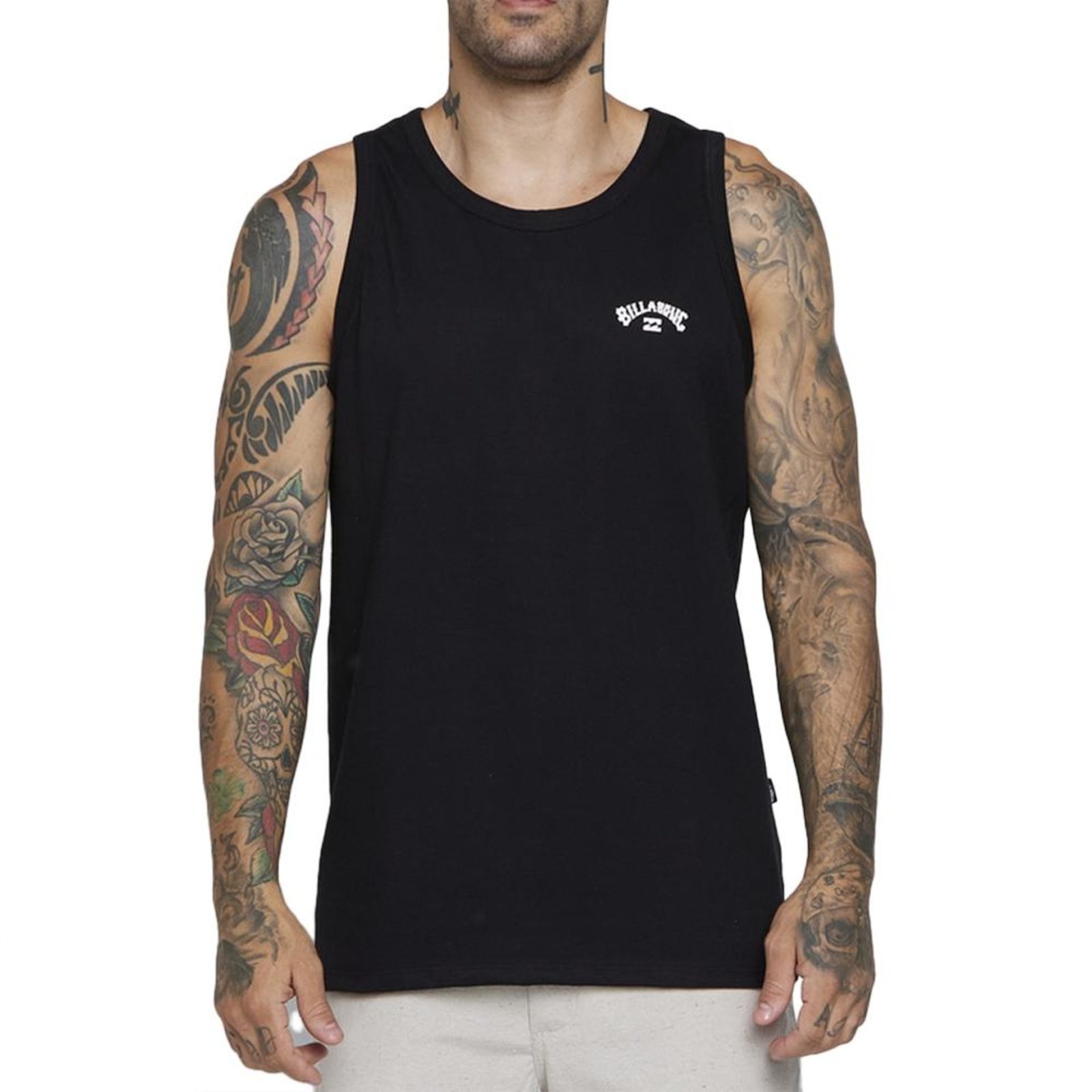 Regata Billabong Small Arch SM25 Masculina Preto