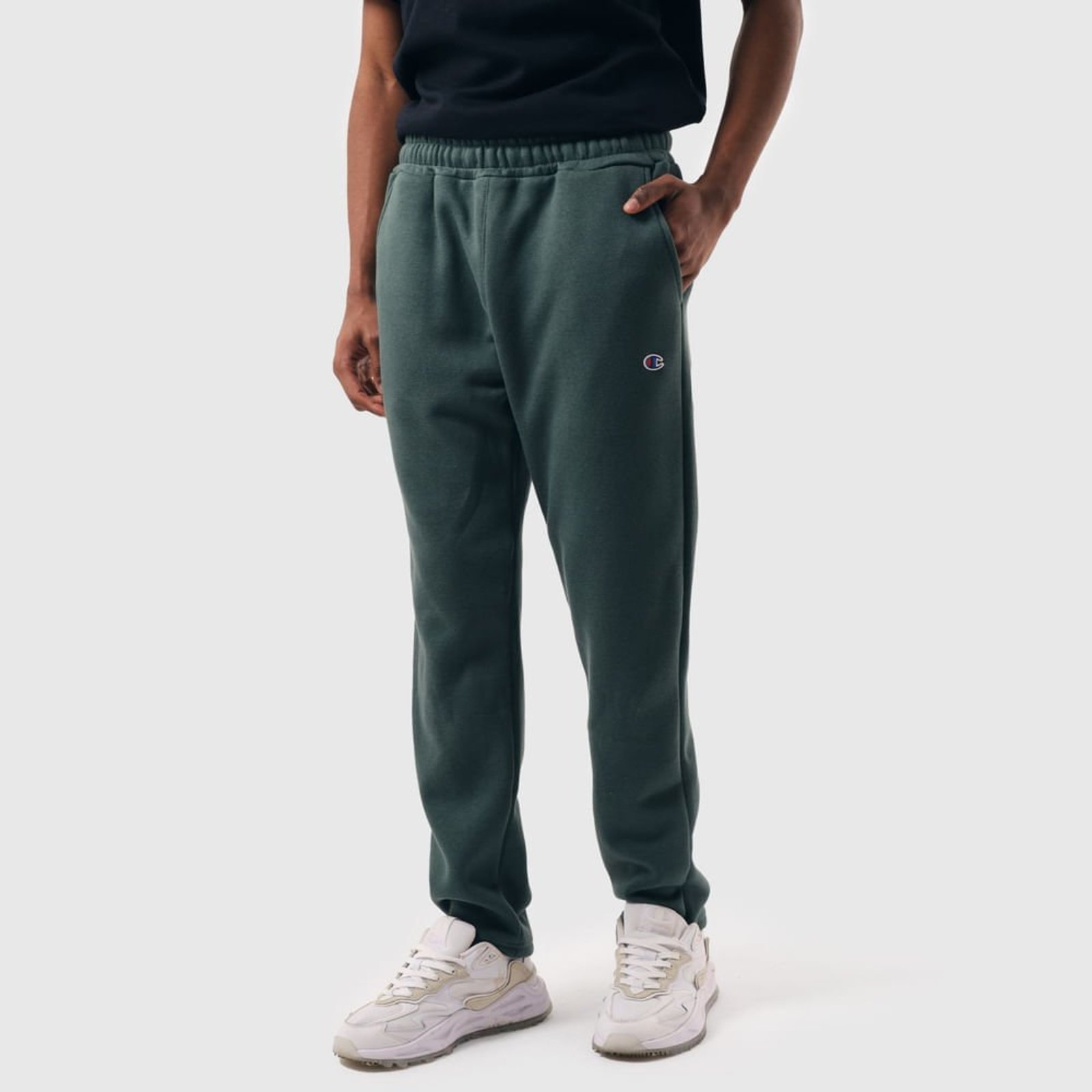 CALÇA MOLETOM CHAMPION LIFE C PATCH