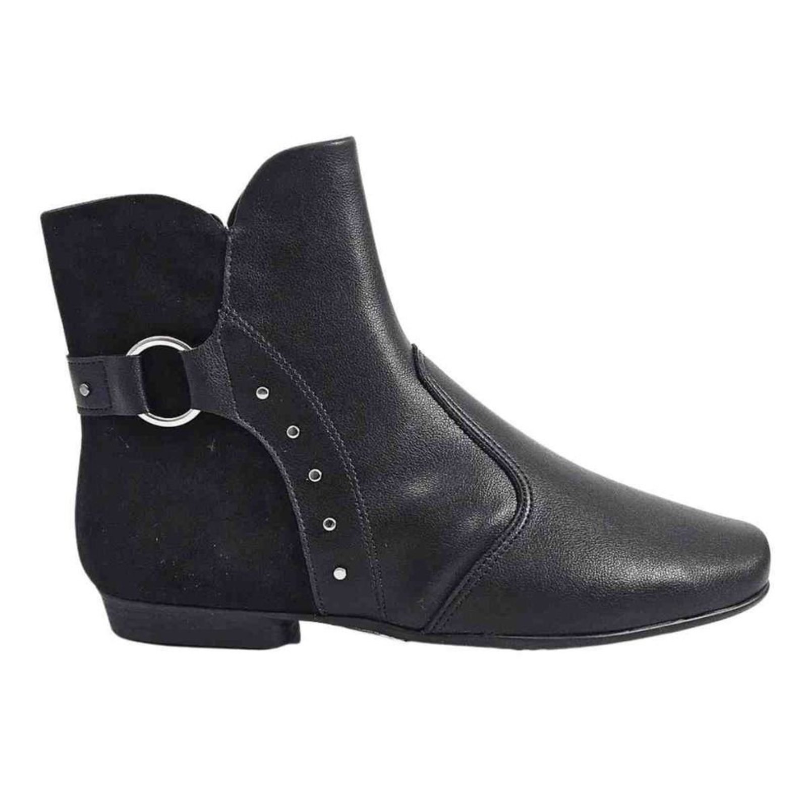 Bota Feminina Cano Baixo Piccadilly Preta