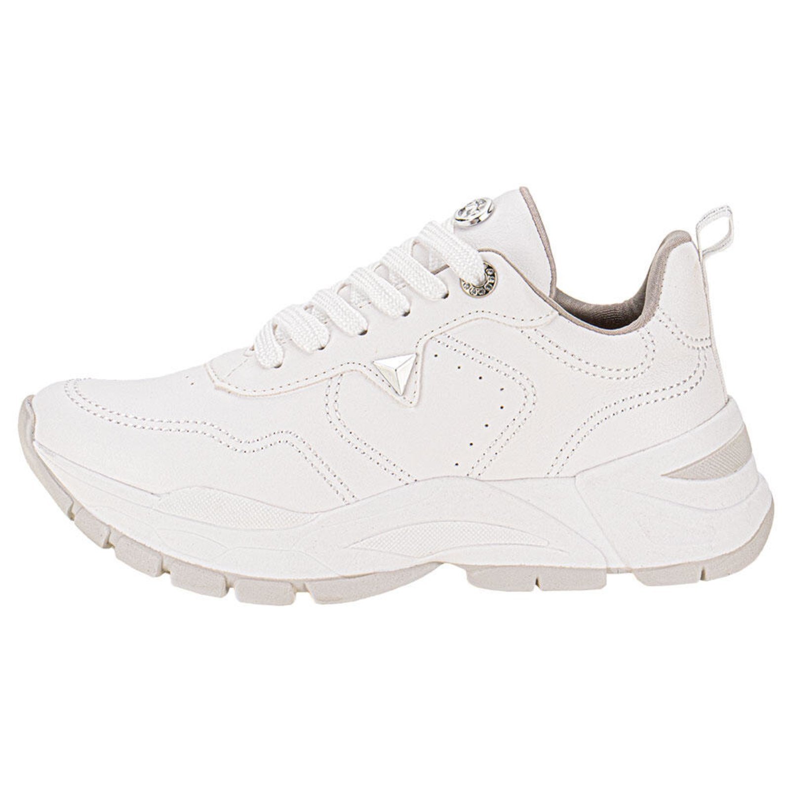 Vista 3 Tênis Feminino Via Marte 140003 5834003 branco VIA MARTE branco