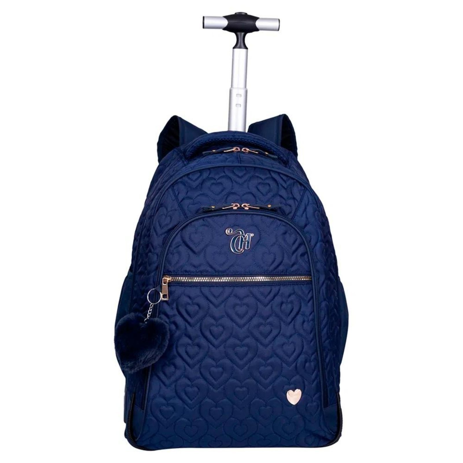 Vista 2 Infantil - Mochila Sestini Capricho com Carrinho Crush Azul Marinho incolor azul Sestini incolor azul