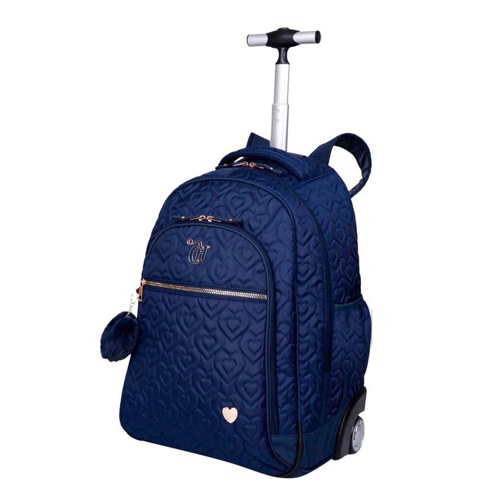 Vista 3 Infantil - Mochila Sestini Capricho com Carrinho Crush Azul Marinho incolor azul Sestini incolor azul