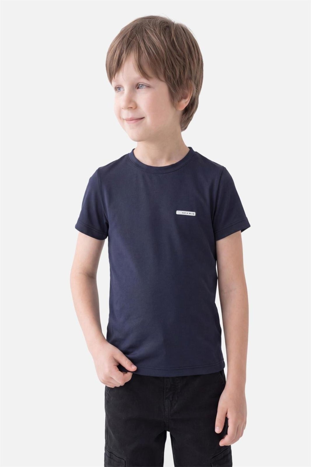 Infantil - Camiseta Aramis Manga Curta Play Marinho