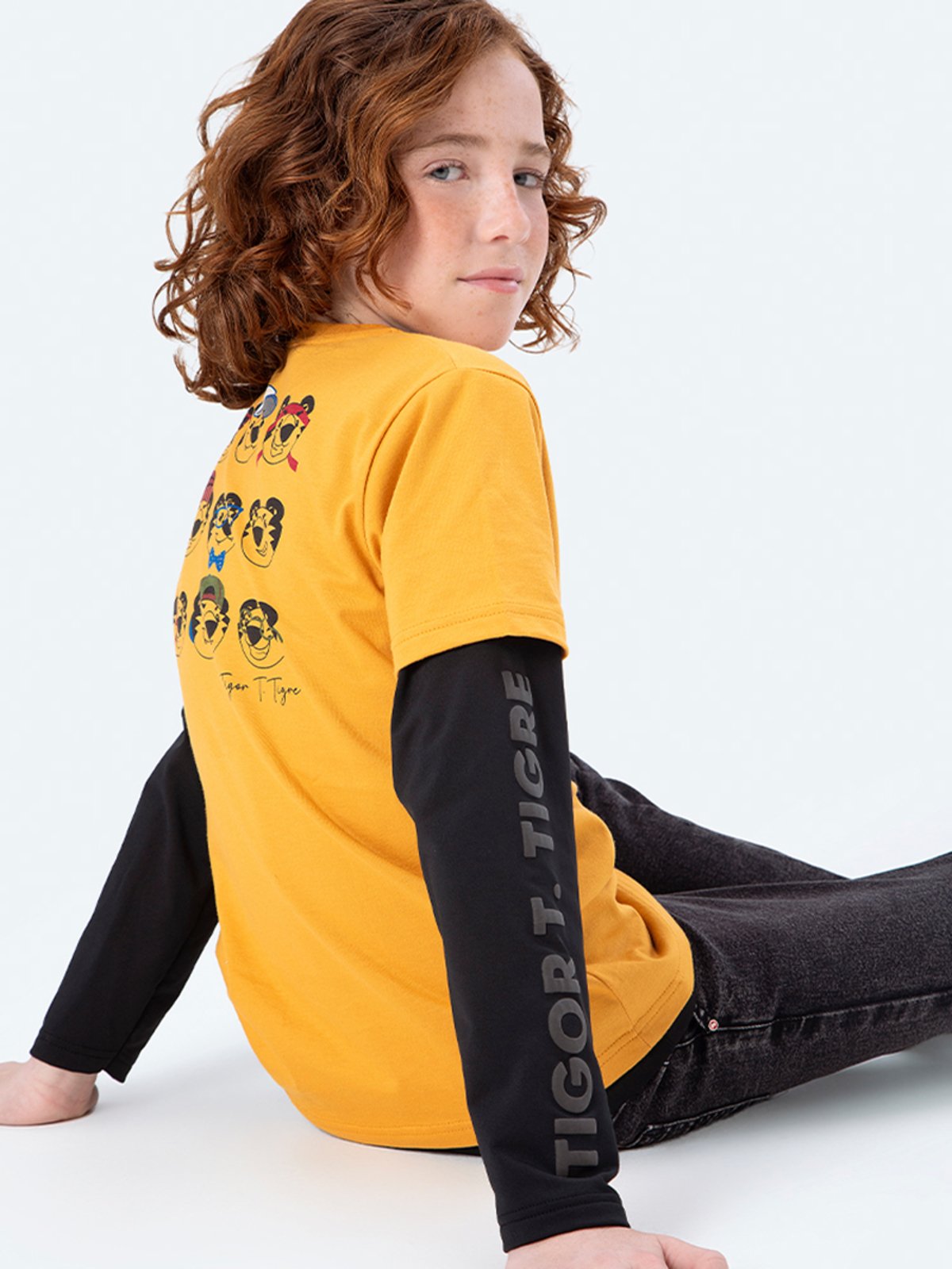 Infantil - Camiseta Manga Longa Thermo Dry Menino Tigor T. Tigre