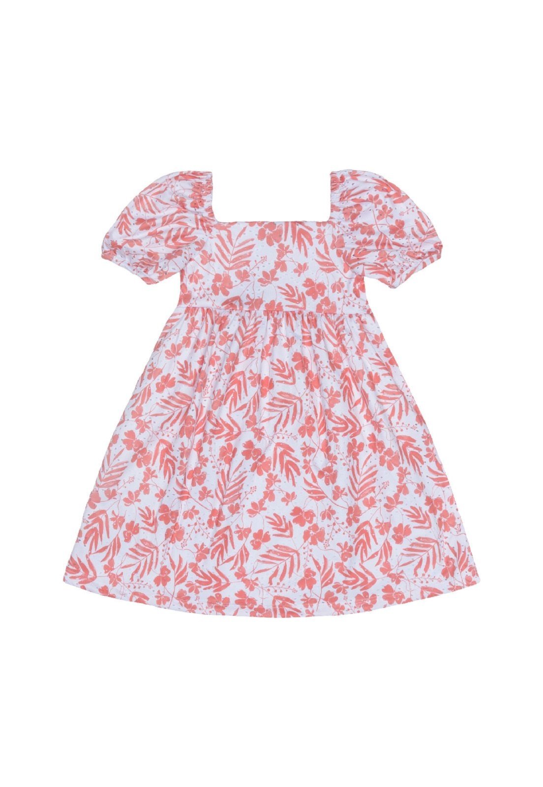 Vista 3 Infantil - Vestido em Malha Laise Guloseima laranja GULOSEIMA laranja