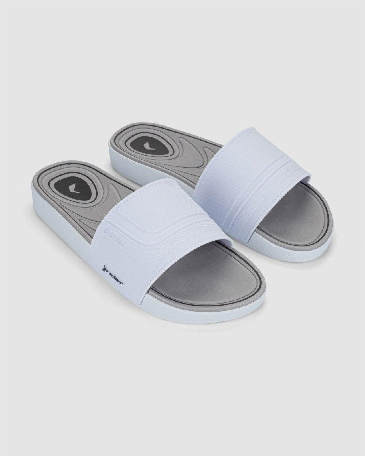 Chinelo Slide Masculino Rider Pulse Branco