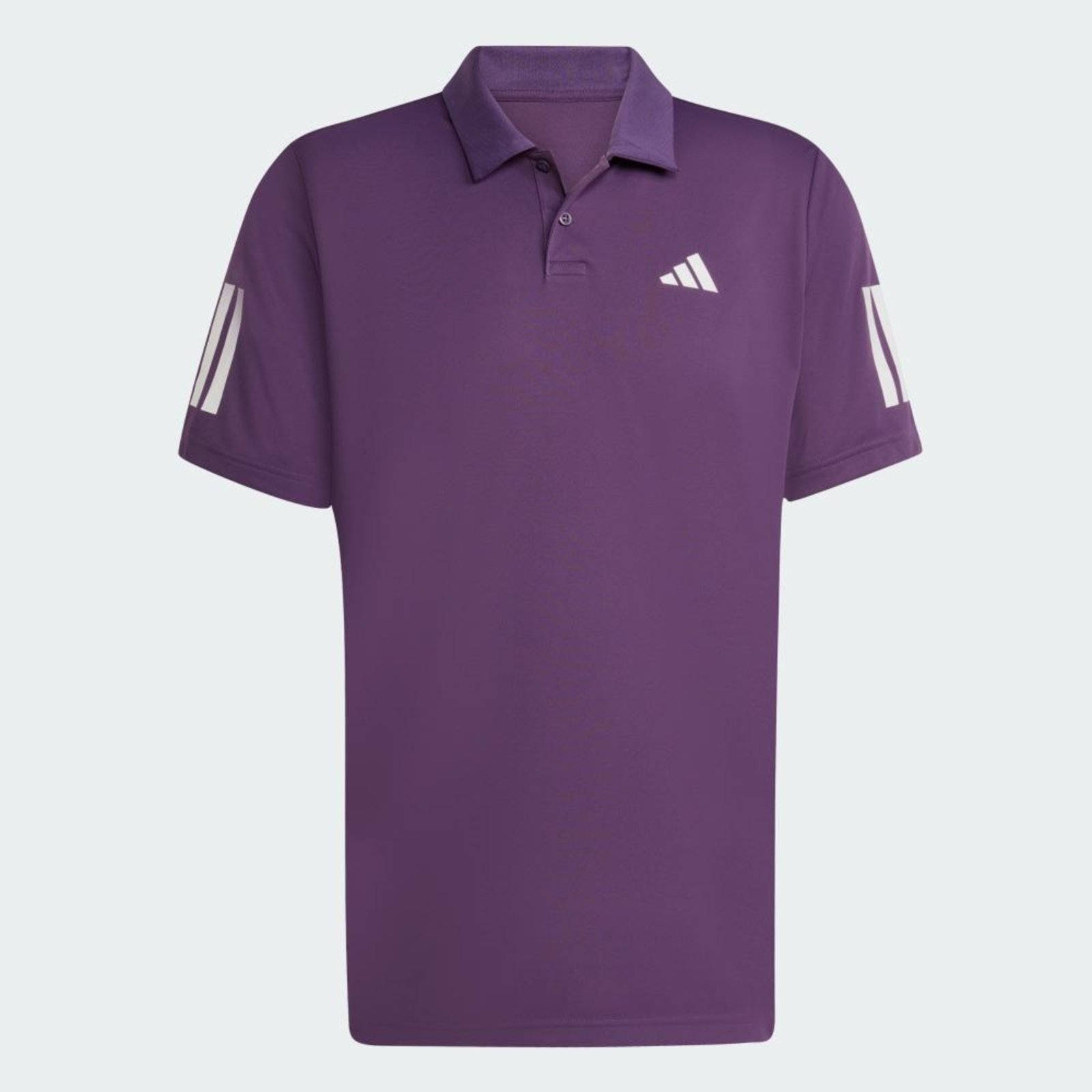Vista 3 Camisa Polo clube Tennis Três Listras adidas Performance roxo adidas performance roxo