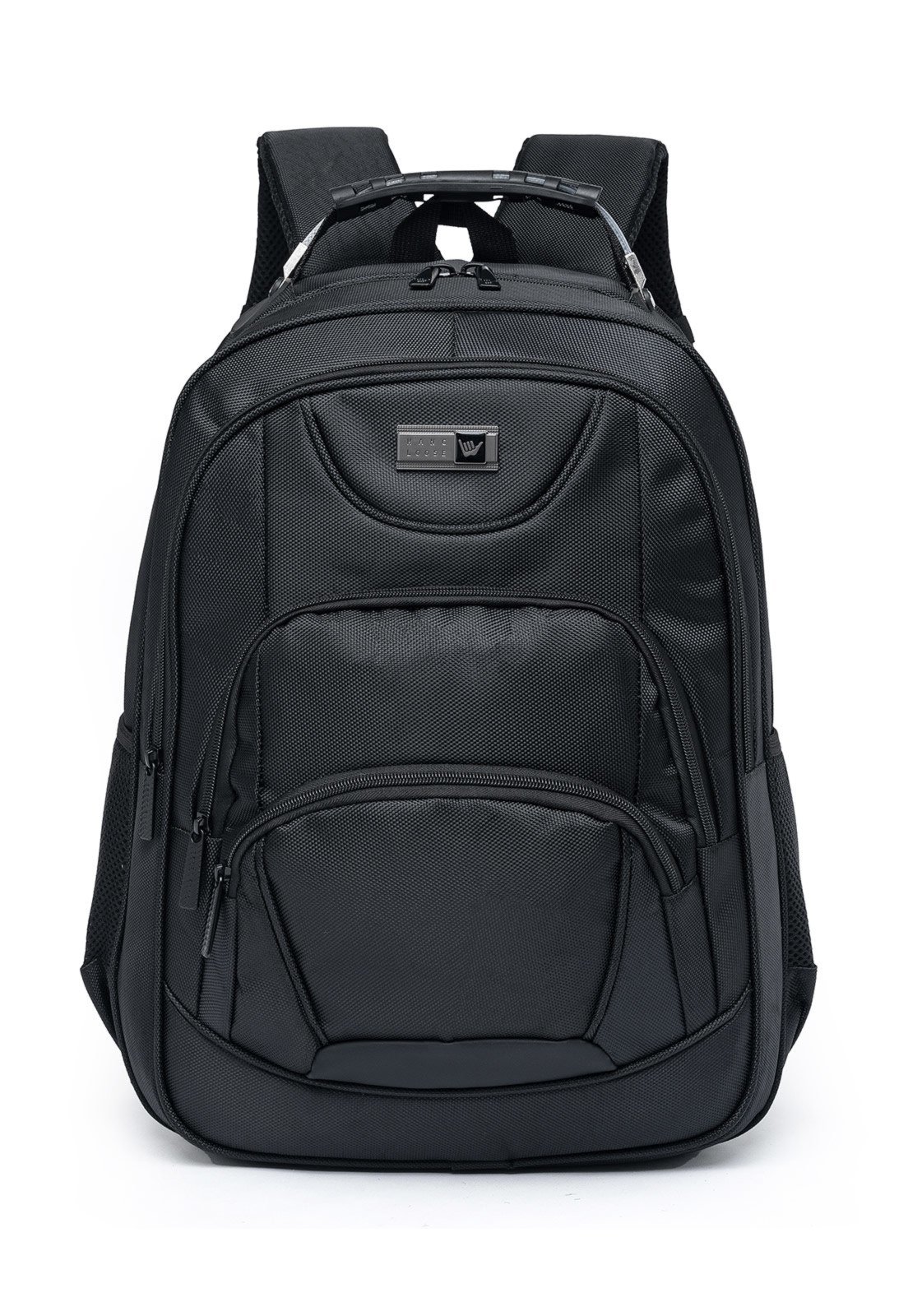 Vista 2 Mochila Executiva Hang Loose Bolsa Masculina Notebook preto Hang Loose preto