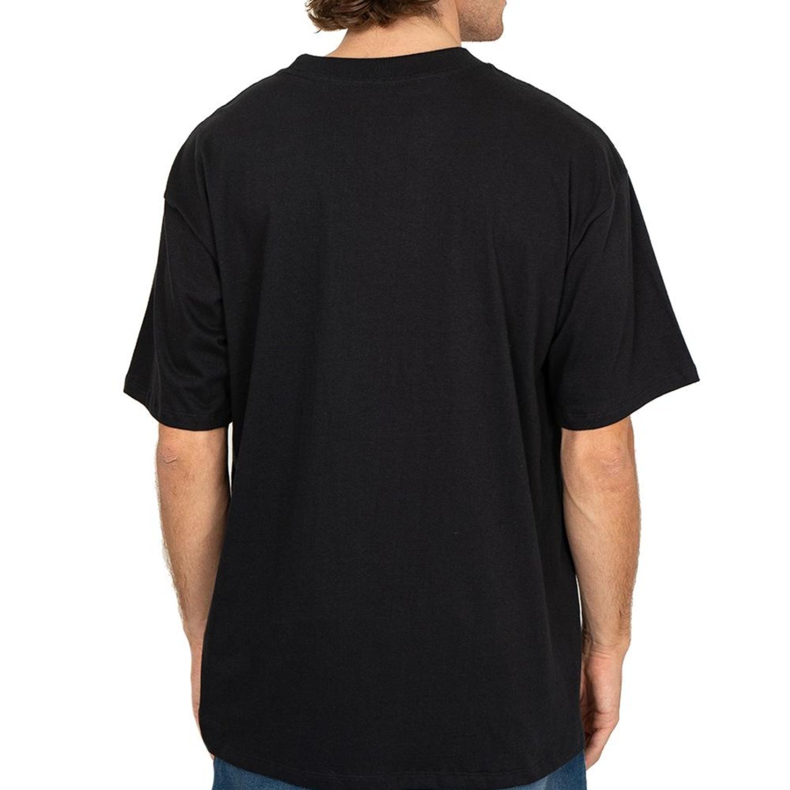 Camiseta Quiksilver Tribal Over SM26 Masculina Preto