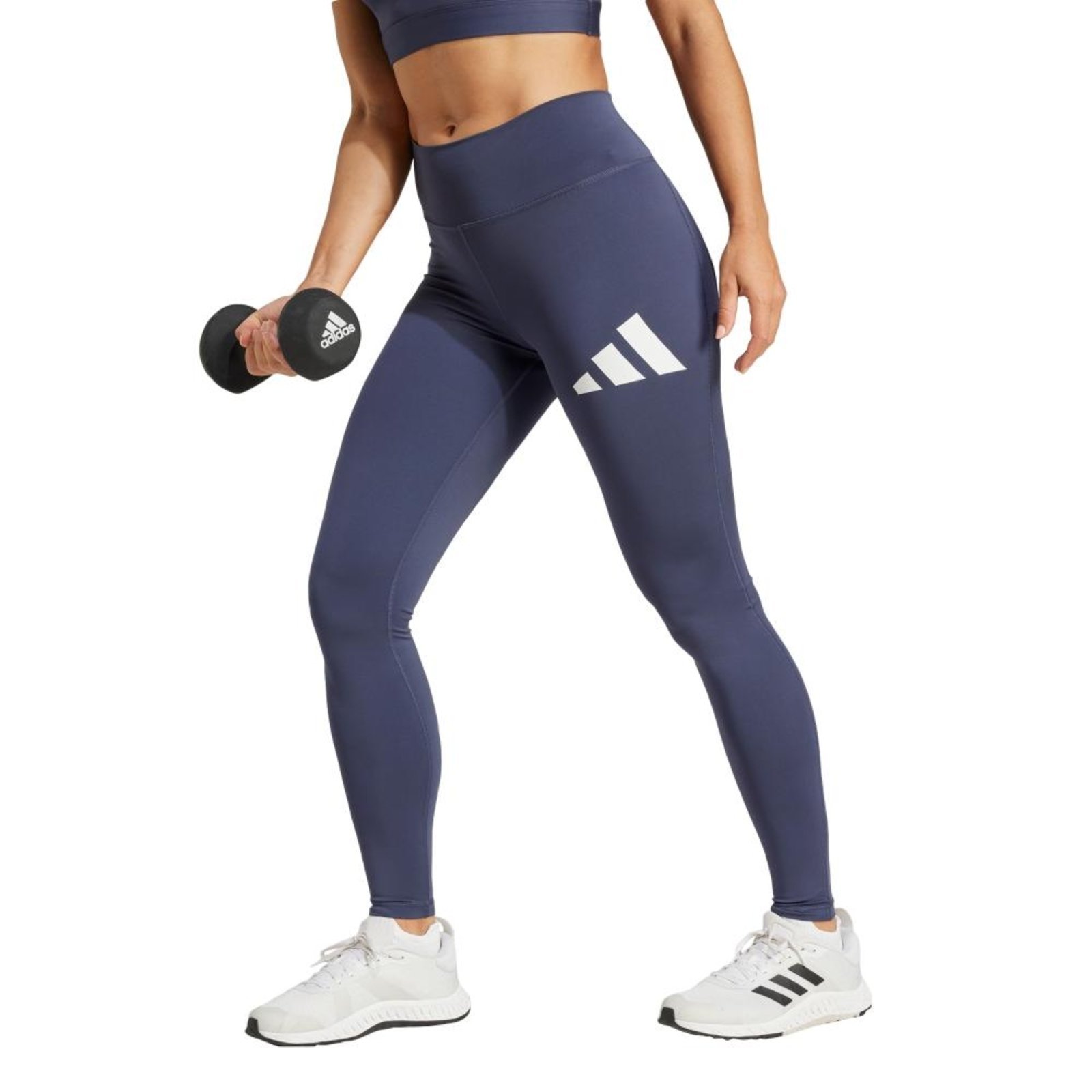 Legging Train Essentials Big Logo Full-Length adidas Performance Azul