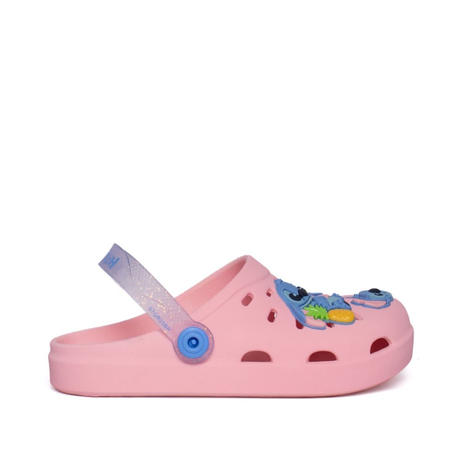 Infantil – Sandália Babuche Grendene Stitch Rosa/Azul