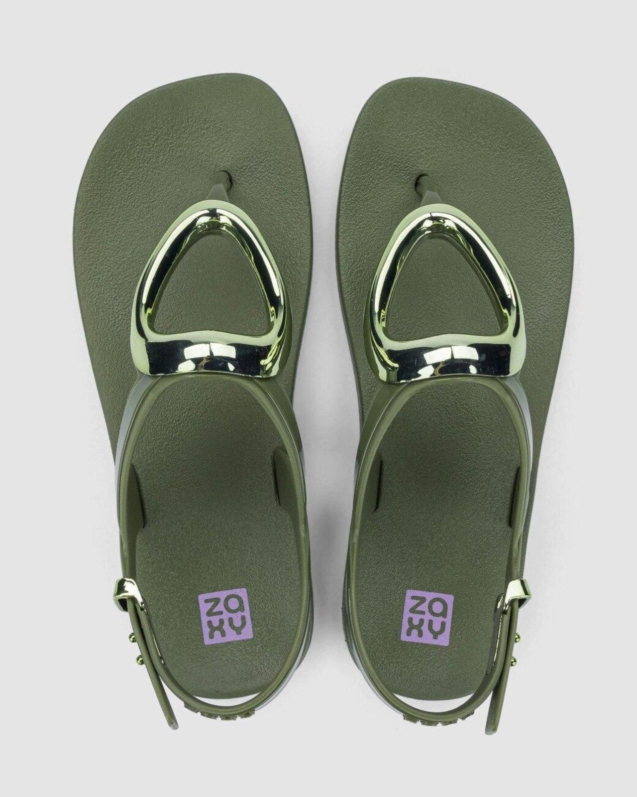 Sandália Feminina Zaxy Fancy Verde