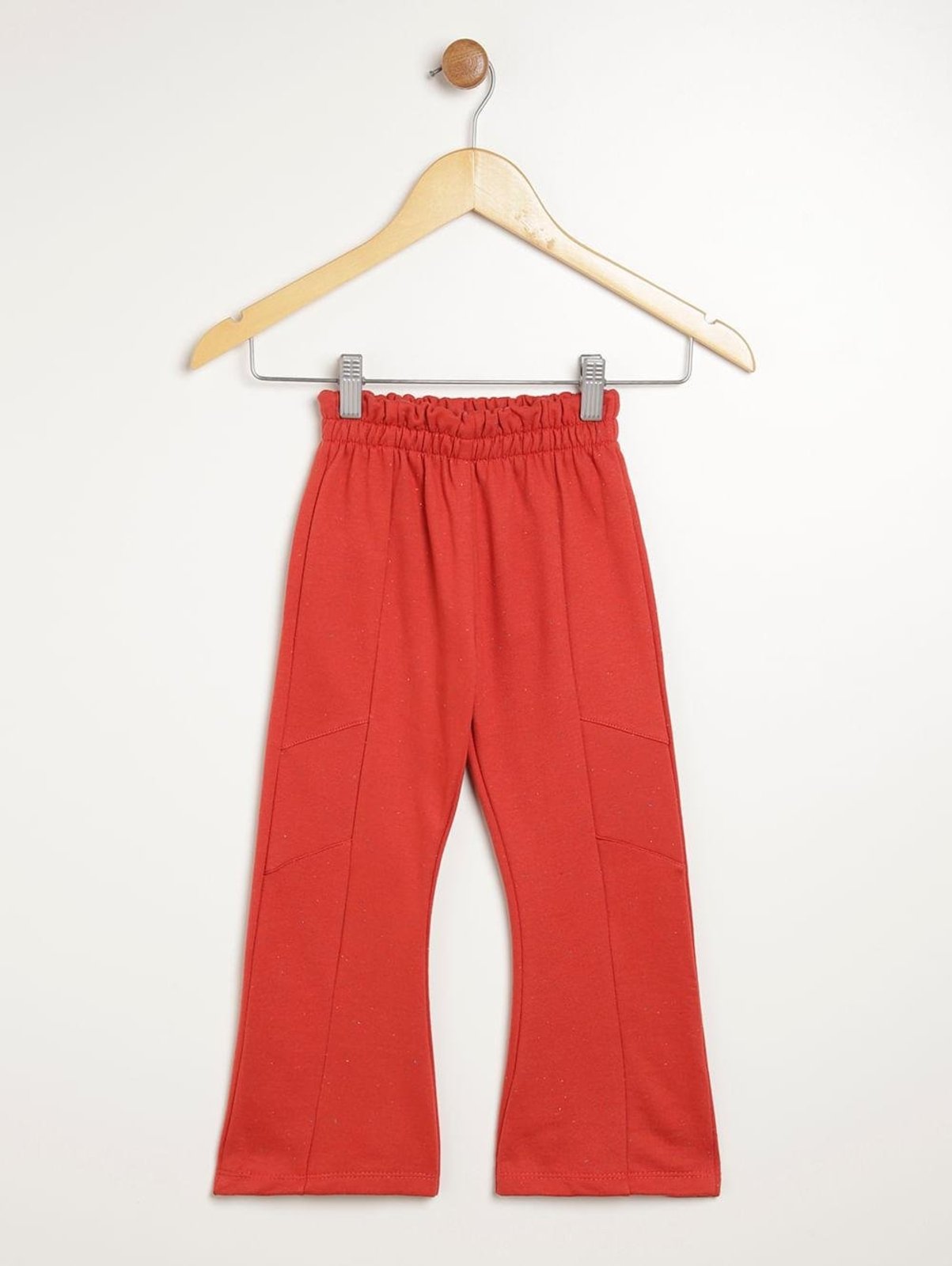 Infantil - Calça Wide Leg Para Menina - TELHA