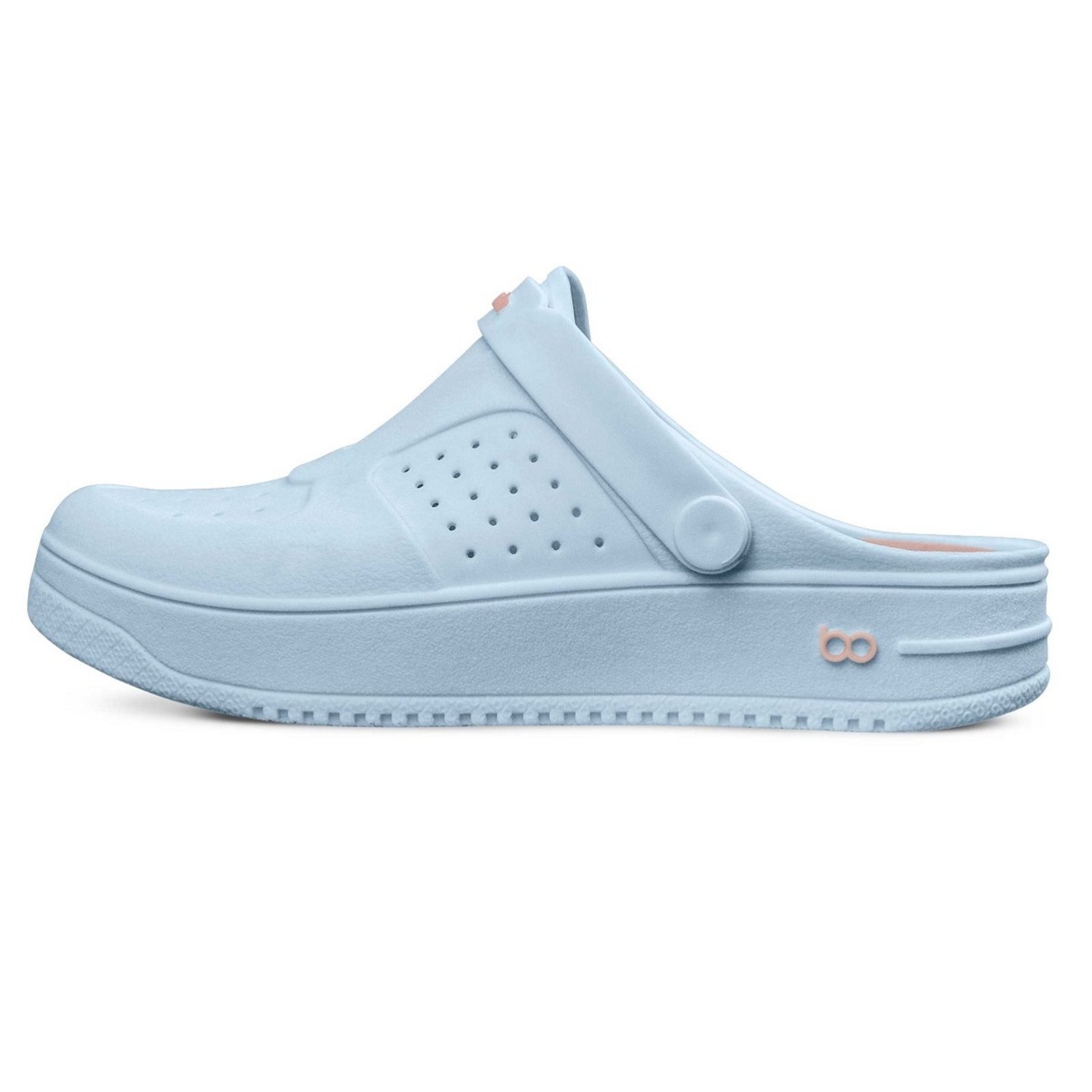 Sandália Boaonda Urban Babuche Conforto Impacto Uniforme Azul Sky