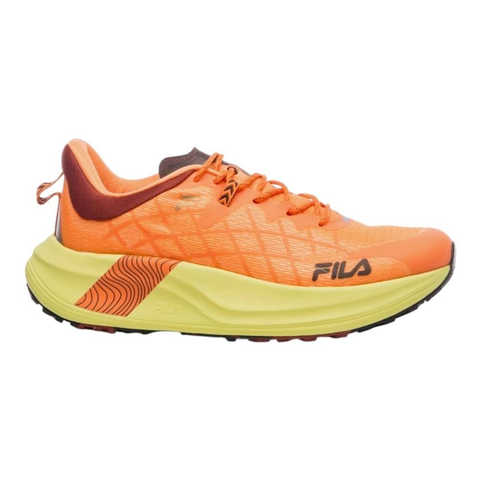 Tênis Fila Racer Skytrail Laranja Masculino Laranja