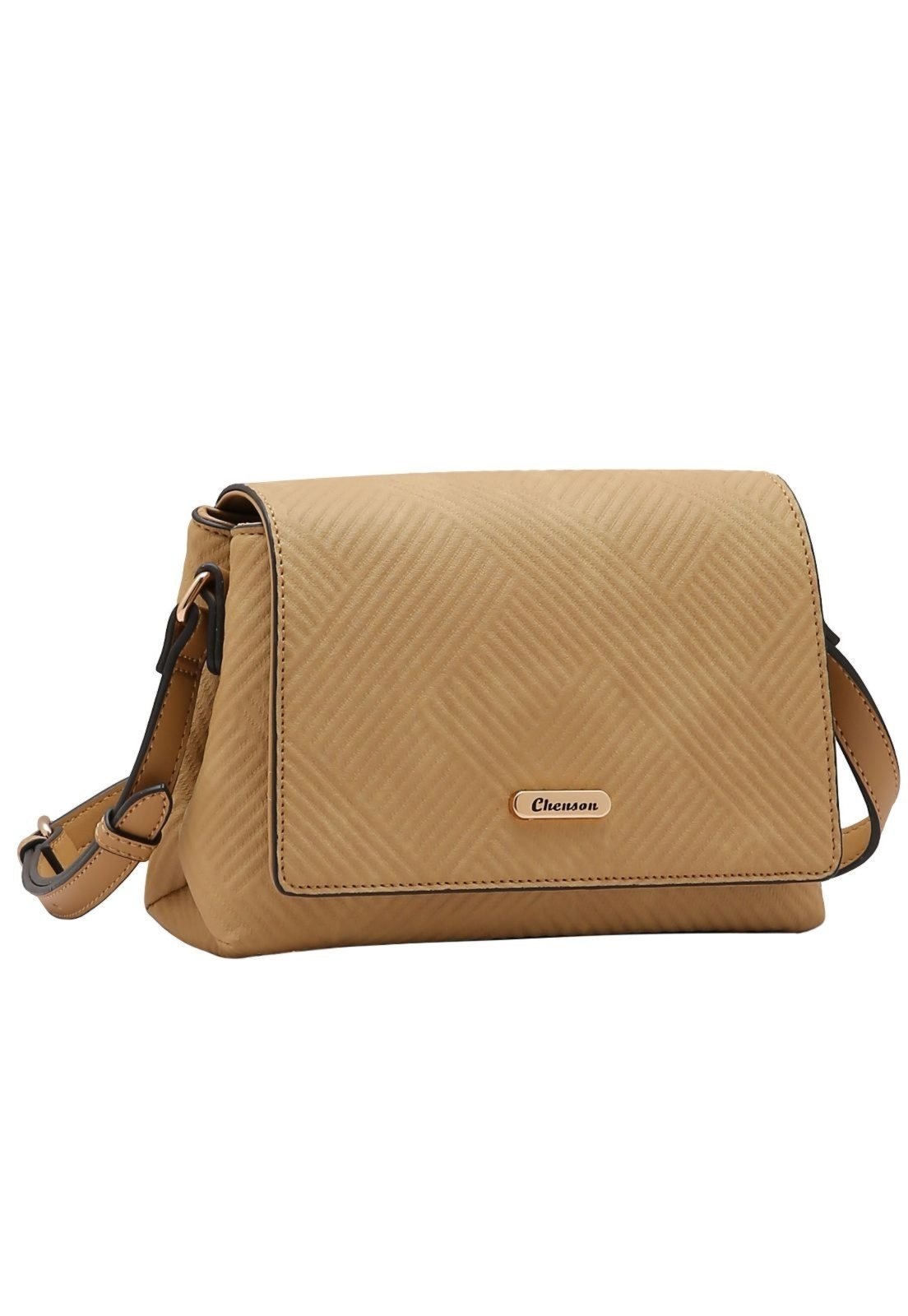 Bolsa Feminina Chenson Clássico Soft 3485311 Bege