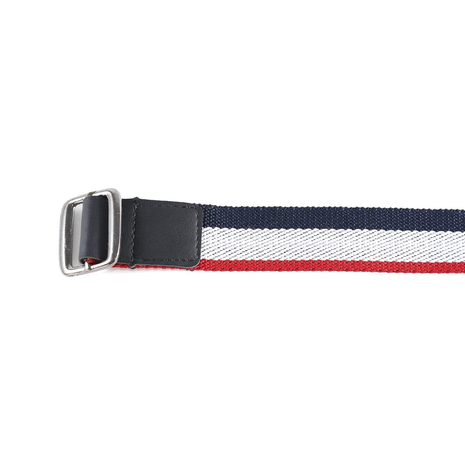 Vista 3 Infantil - Cinto Gorgorão Tecido Masculino Marinho Minipasso azul marinho/branco Minipasso azul marinho/branco