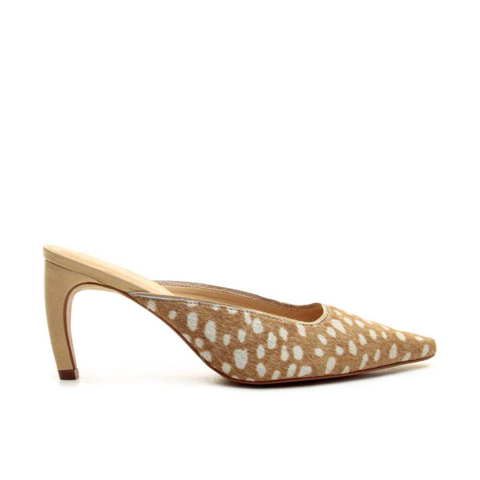 Mule Couro Animal Print Cecconello 2912002-2