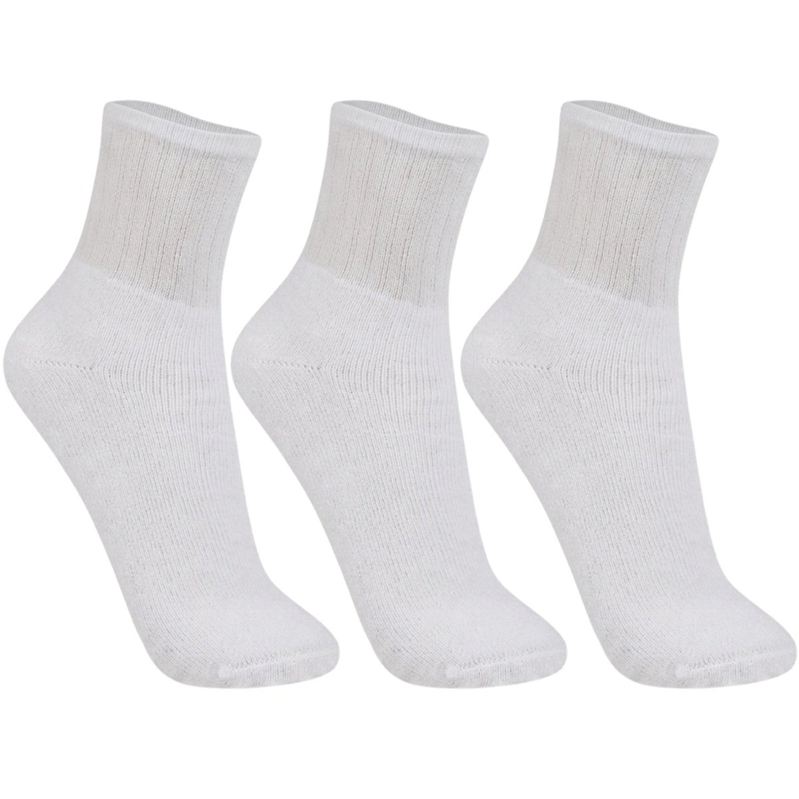 Kit Meias 3 Pares Trifil Esportiva Cano Medio Atoalhada Masculina