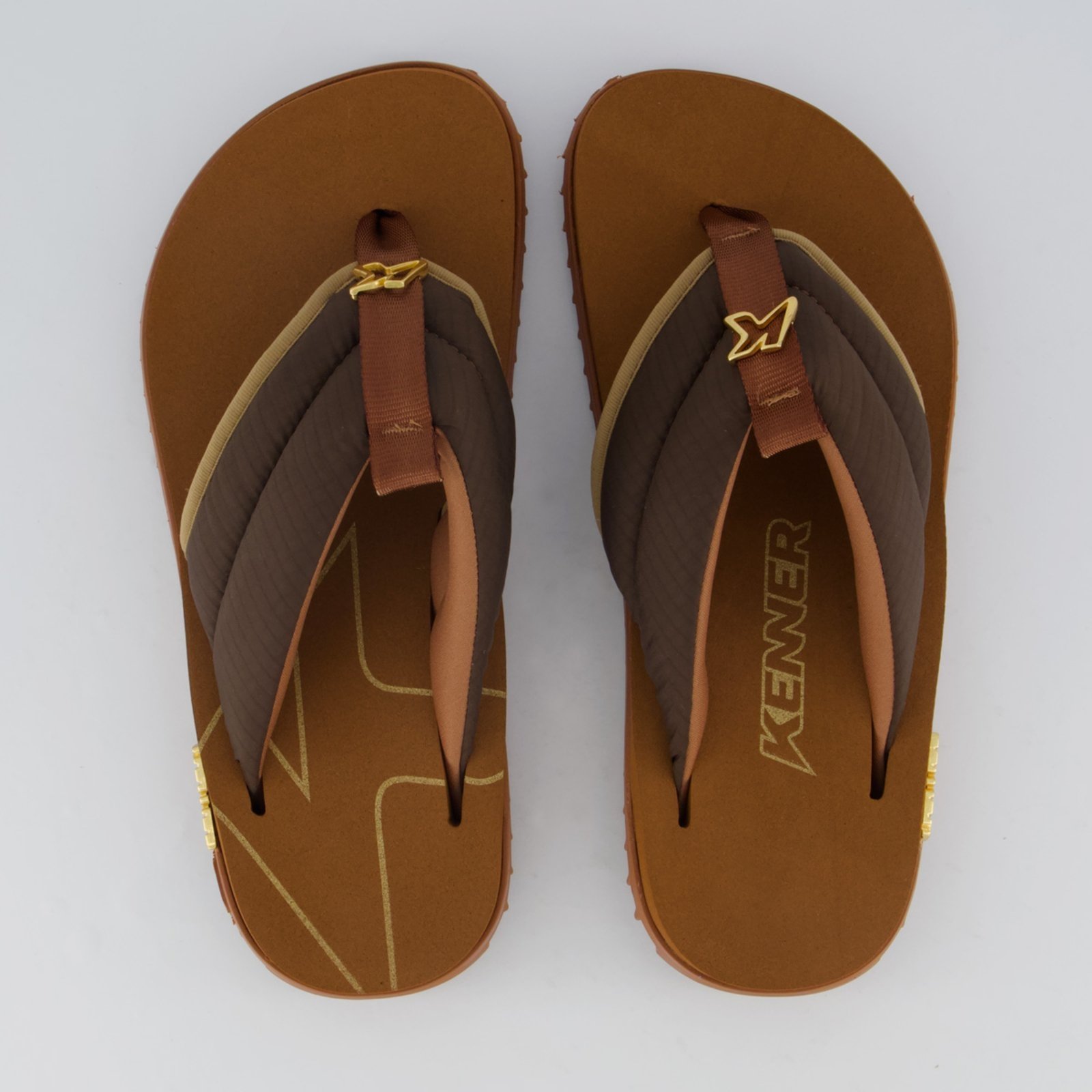 Chinelo Kenner Kivah Comfy Marrom — R$ 194,90 em Dafiti br