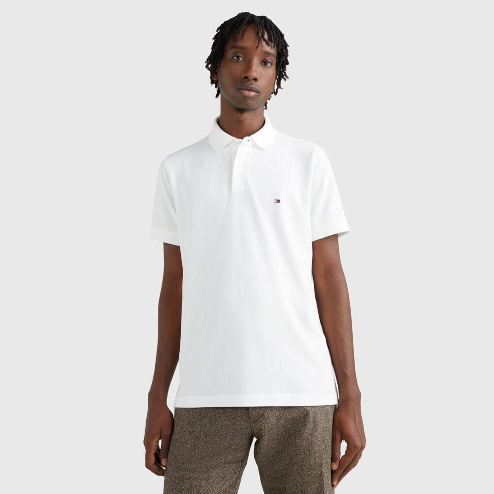 Polo Tommy Hilfiger 1985 Regular Branco