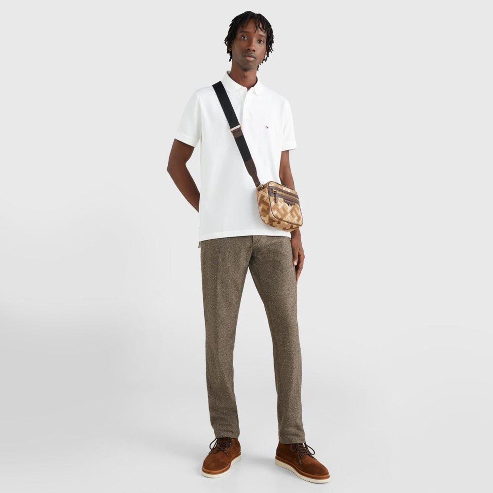 Vista 3 Polo Tommy Hilfiger 1985 Regular preto Tommy Hilfiger preto