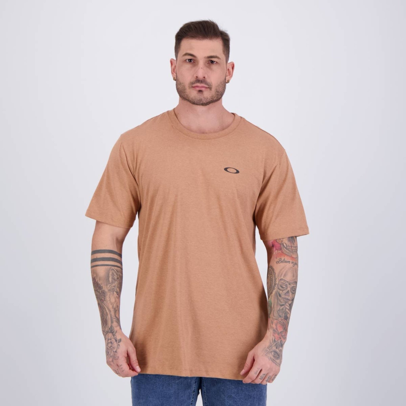 Camiseta Oakley Ellipse Tee Marrom