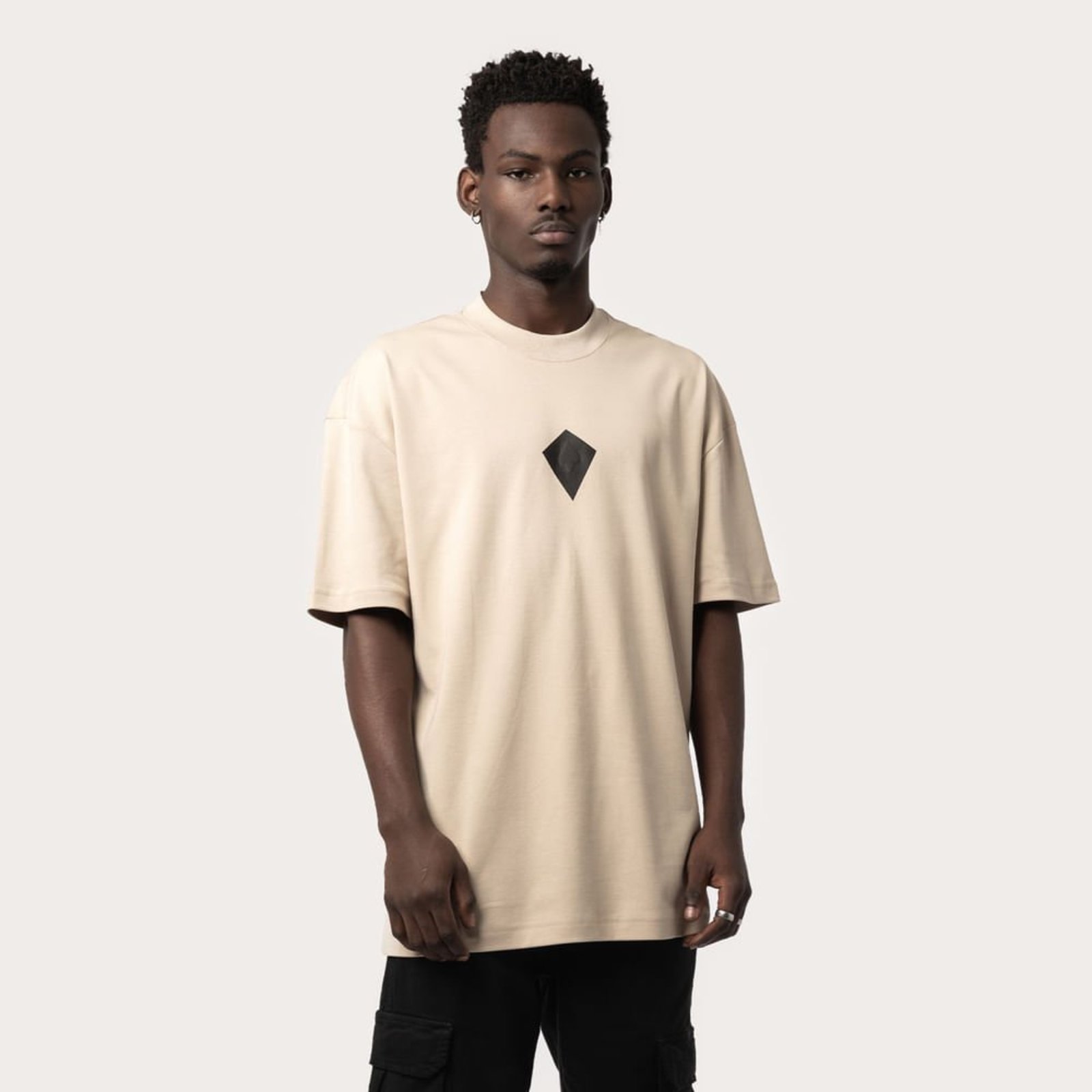 T-Shirt Mcd Box-Fit Bege