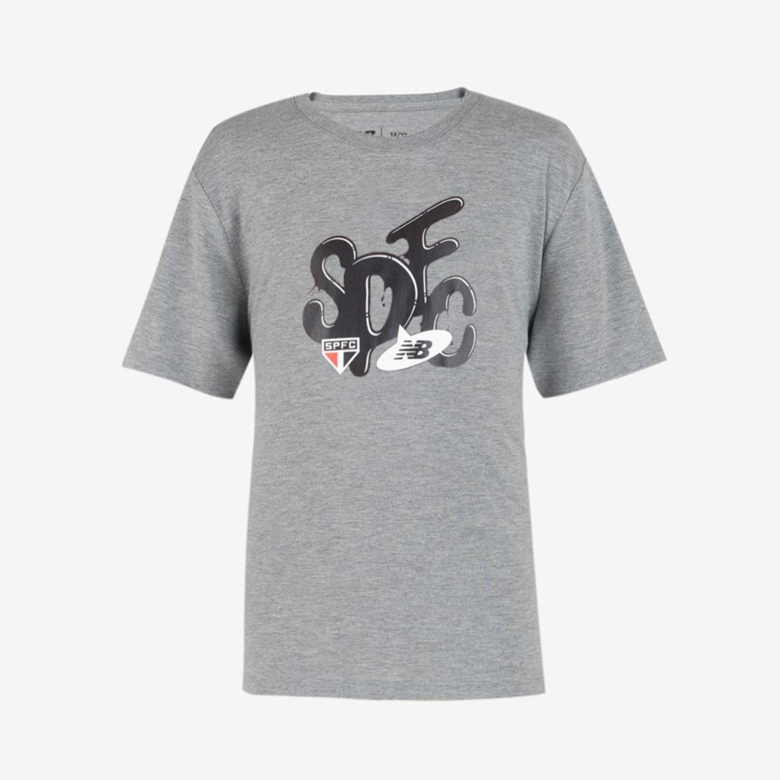 Vista 2 Camiseta Spfc Slime Juvenil New Balance incolor New Balance incolor