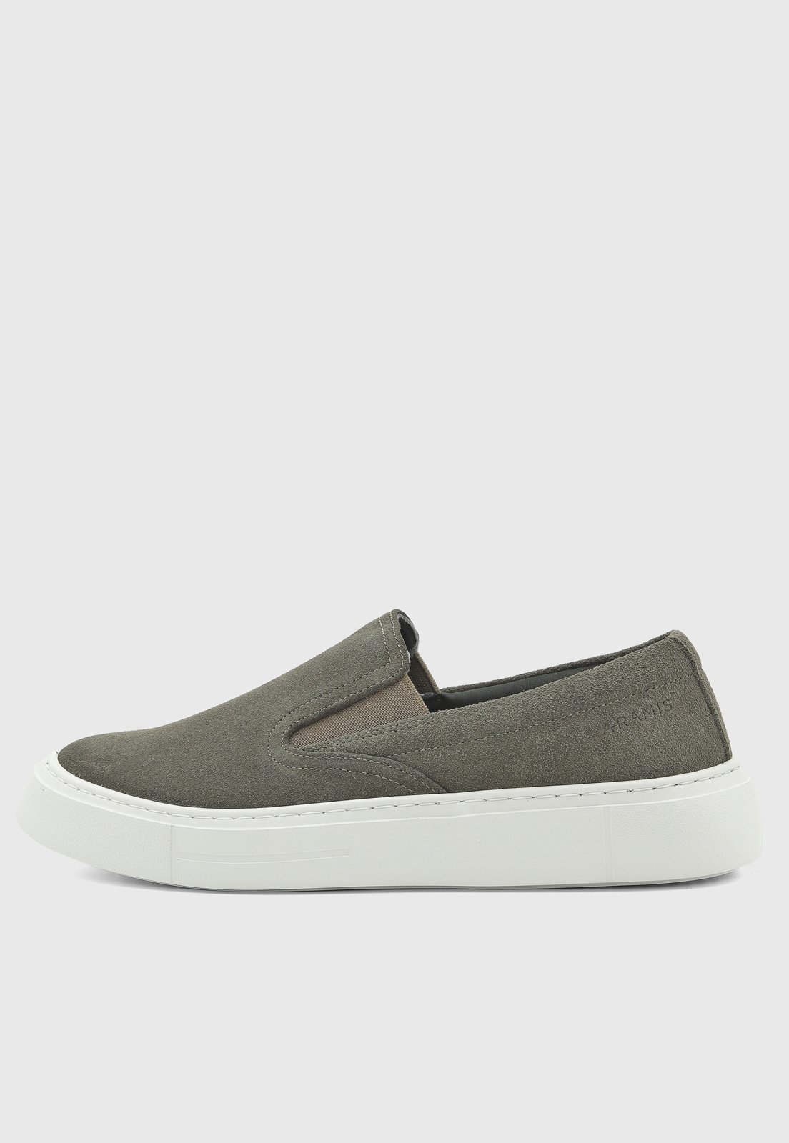 Tênis Slip On Masculino Aramis Couro Verde
