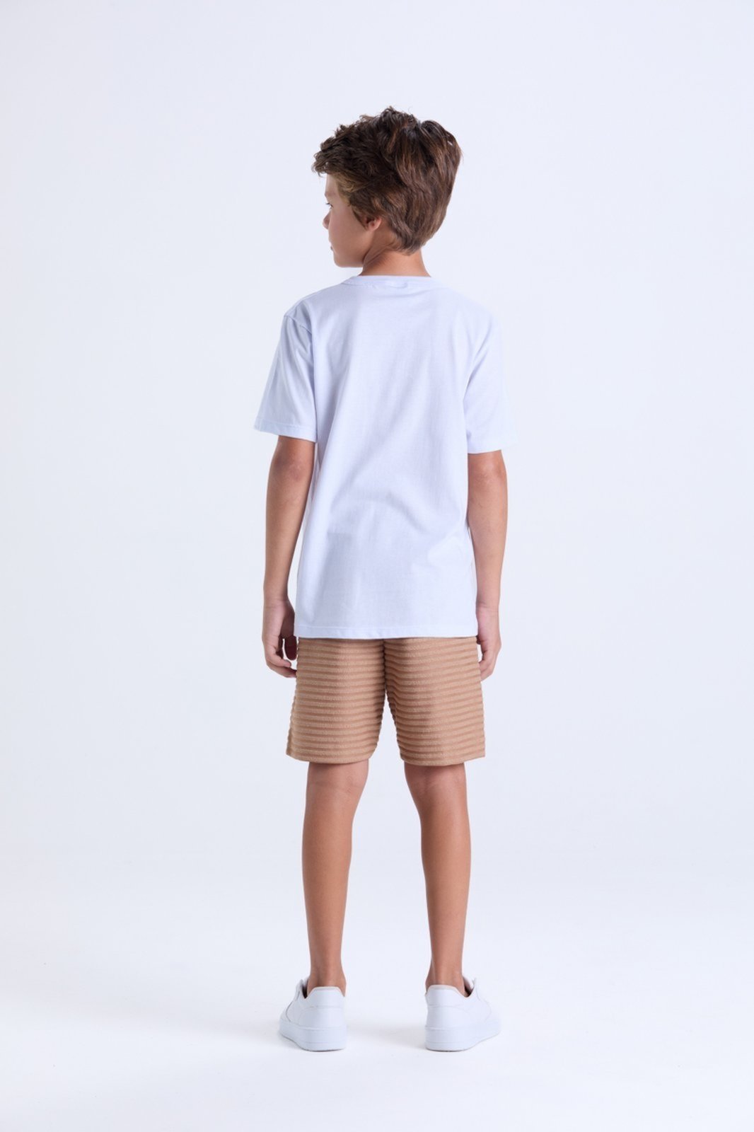 Vista 3 Infantil - Conjunto Menino de Verão Tropical VIDA COSTEIRA branco VIDA COSTEIRA branco